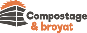 Logo compostage et broyat